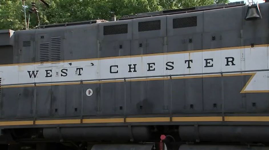 <i></i><br/>Police are looking for the teens who vandalized a West Chester Railroad train