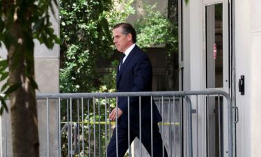 Hunter Biden departs federal court after a plea hearing on two misdemeanor charges of willfully failing to pay income taxes in Wilmington