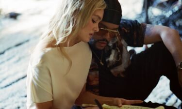 Lily-Rose Depp and Abel "The Weeknd" Tesfaye in "The Idol."