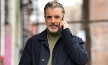 Chris Noth seen on the set of "The Equalizer" on February 5