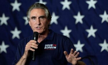 Republican presidential candidate North Dakota Gov. Doug Burgum