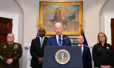 President Joe Biden delivers remarks on recovery efforts for the Maui wildfires and the response to Hurricane Idalia
