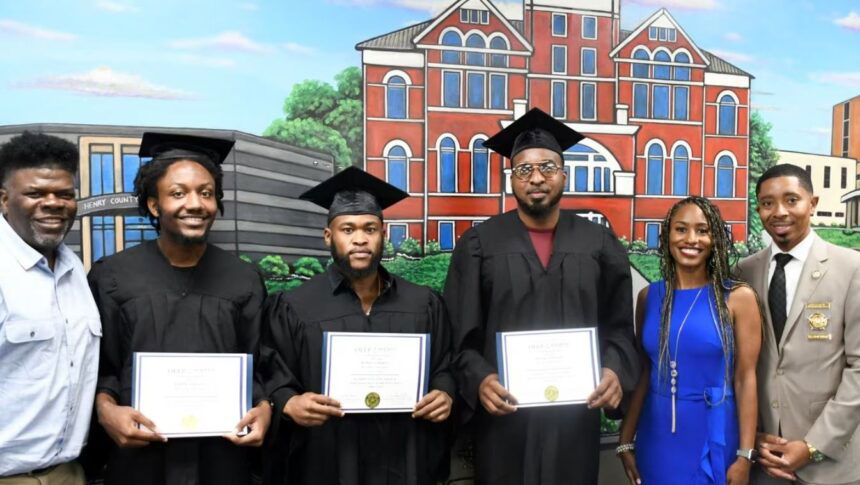 <i>Henry County Sheriff/WANF</i><br/>29 former inmates in Henry County graduated from “A Step in the Right Direction: Pathway Forward Program” held by the Sheriff’s Office and the Morehouse School of Medicine