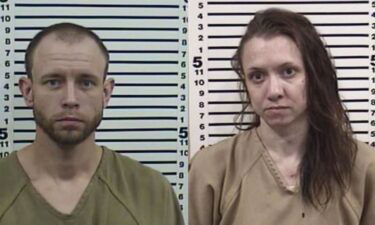 Jeffrey Fredrickson (left) and Irina Miller (right) were arrested after a woman claimed they had robbed and held her at knife-point.