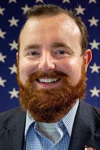 District 1 Commissioner Justin Aldred announced his reelection bid on Wednesday. 