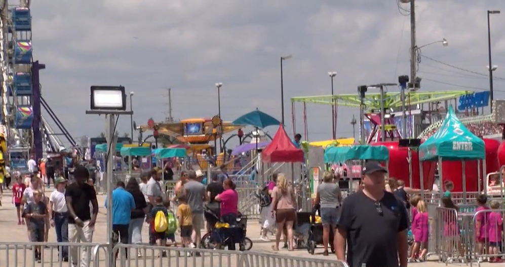 People are seen enjoying the 2023 Missouri State Fair in August. Attendance at this year's fair surpass the previous six years.