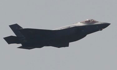 A Lockheed Martin F-35 Lightning II performs a demonstration flight in Paris in 2017.