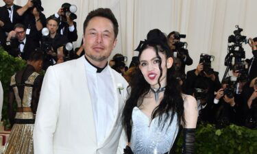 Elon Musk and Grimes are pictured in New York City in 2018. Musk has confirmed that he and former partner Grimes have a third child