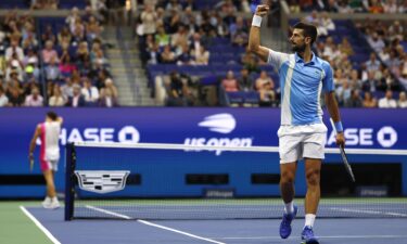 Novak Djokovic reached the final of the US Open after beating Ben Shelton.