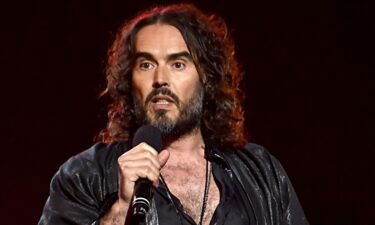 Russell Brand speaks onstage during MusiCares Person of the Year honoring Aerosmith at West Hall at Los Angeles Convention Center on January 24