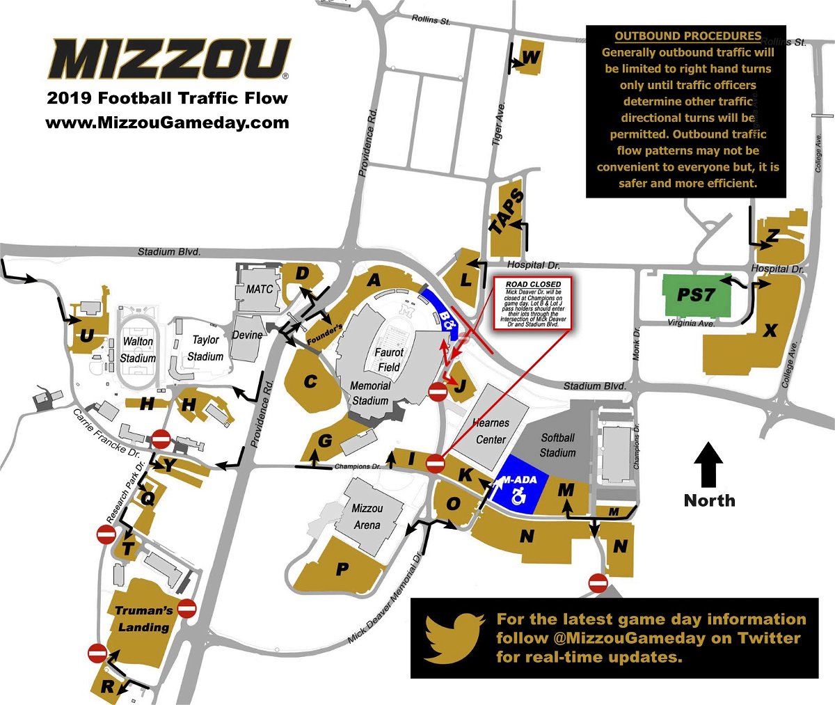 University of Missouri parade and football game to cause