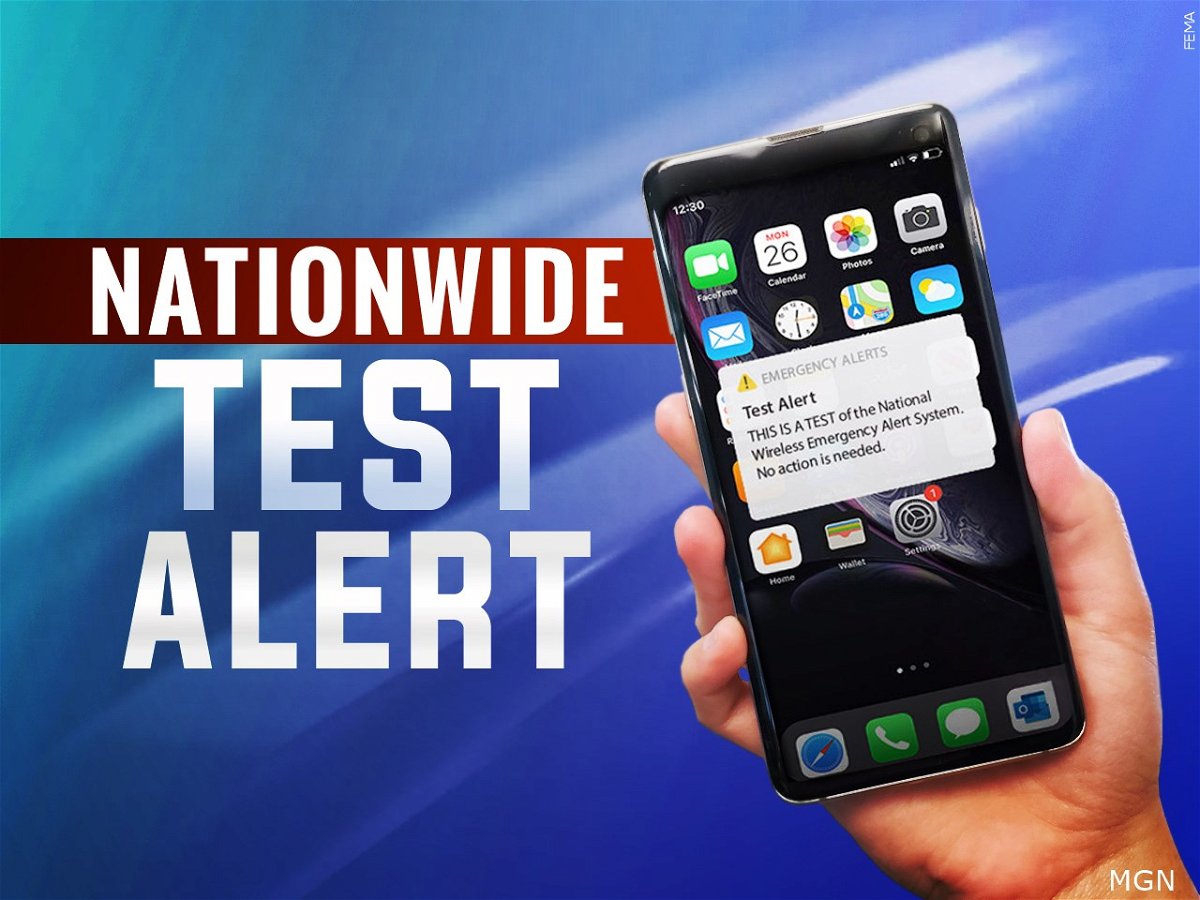 A nationwide test of the emergency alert system with occur Wednesday. 