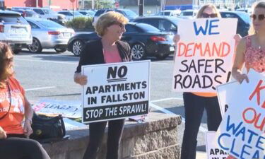 Harford County residents voiced their concerns over two controversial plans for developments in their neighborhoods. One involves a proposed apartment complex in Fallston.