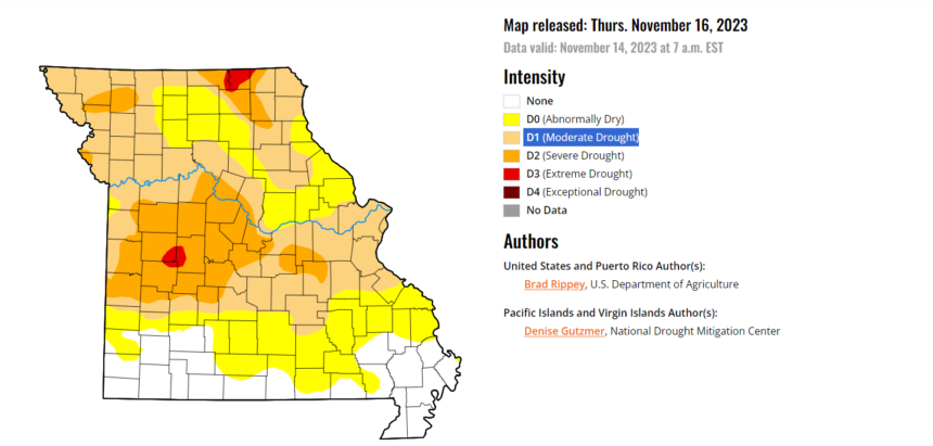 Governor Mike Parson Signs Executive Order Extending Drought Alert ...