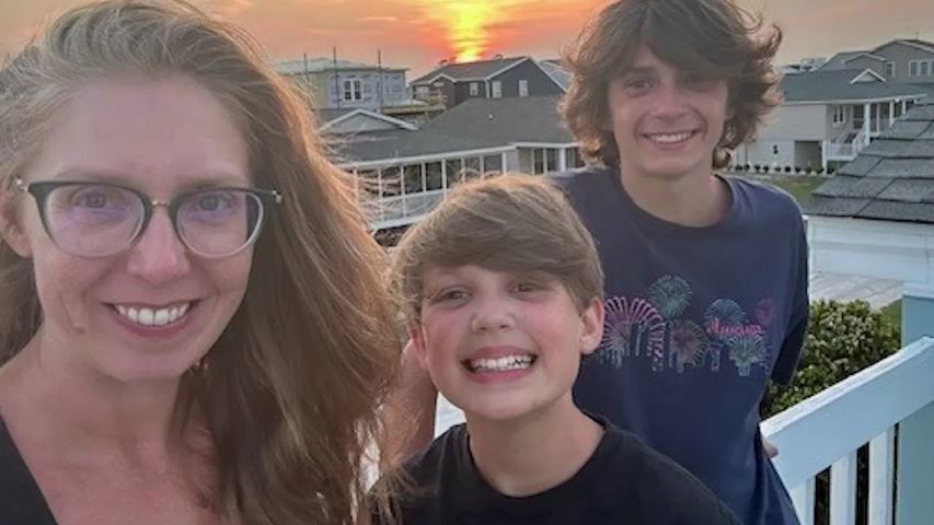 <i>Dumas family/WLOS</i><br/>The Dumas family is navigating their son's transgender journey amid North Carolina's restrictive laws.