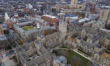 Yale University issued a statement on Sunday condemning "the desecration of a menorah" near its campus.
