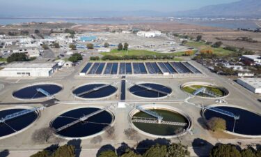 The San Jose-Santa Clara Regional wastewater facility is seen