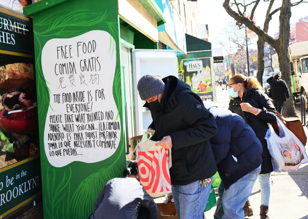 Community fridges don't just fight hunger. They're also a climate solution.