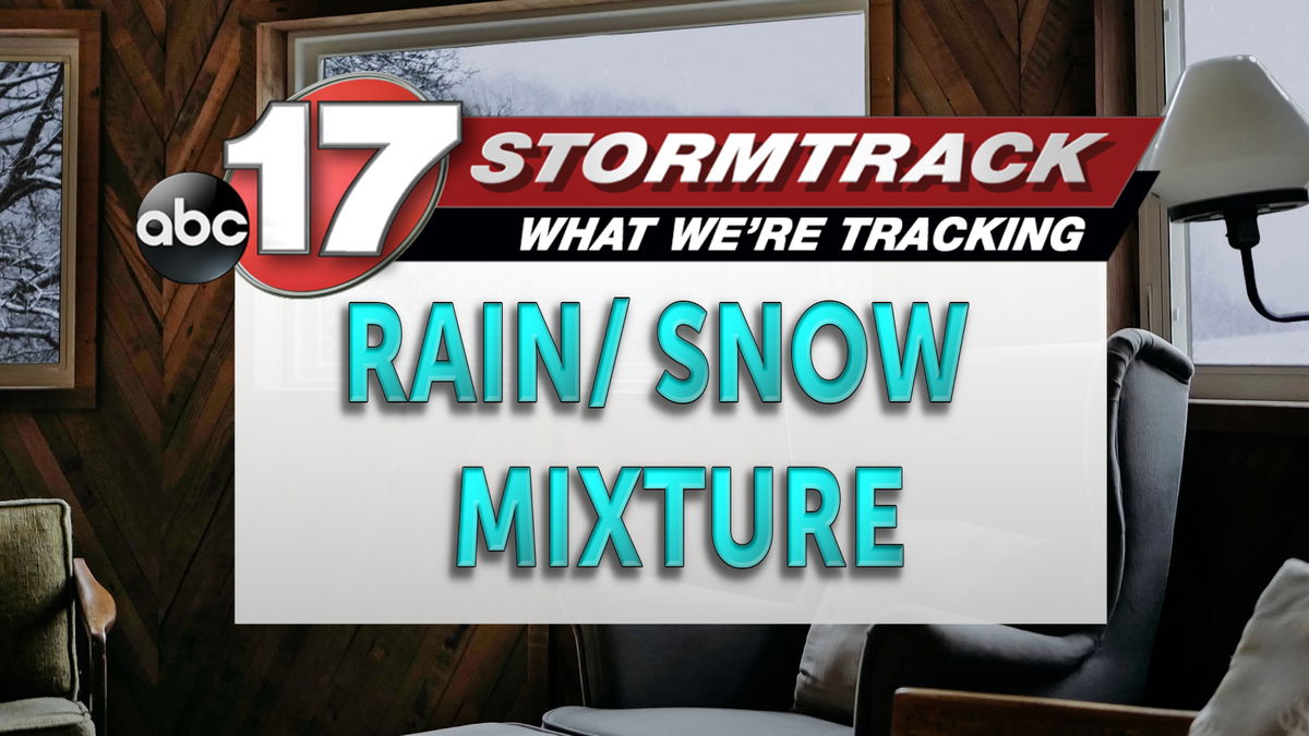 Tracking An Overnight Rain And Snow Mixture With More Precipitation ...