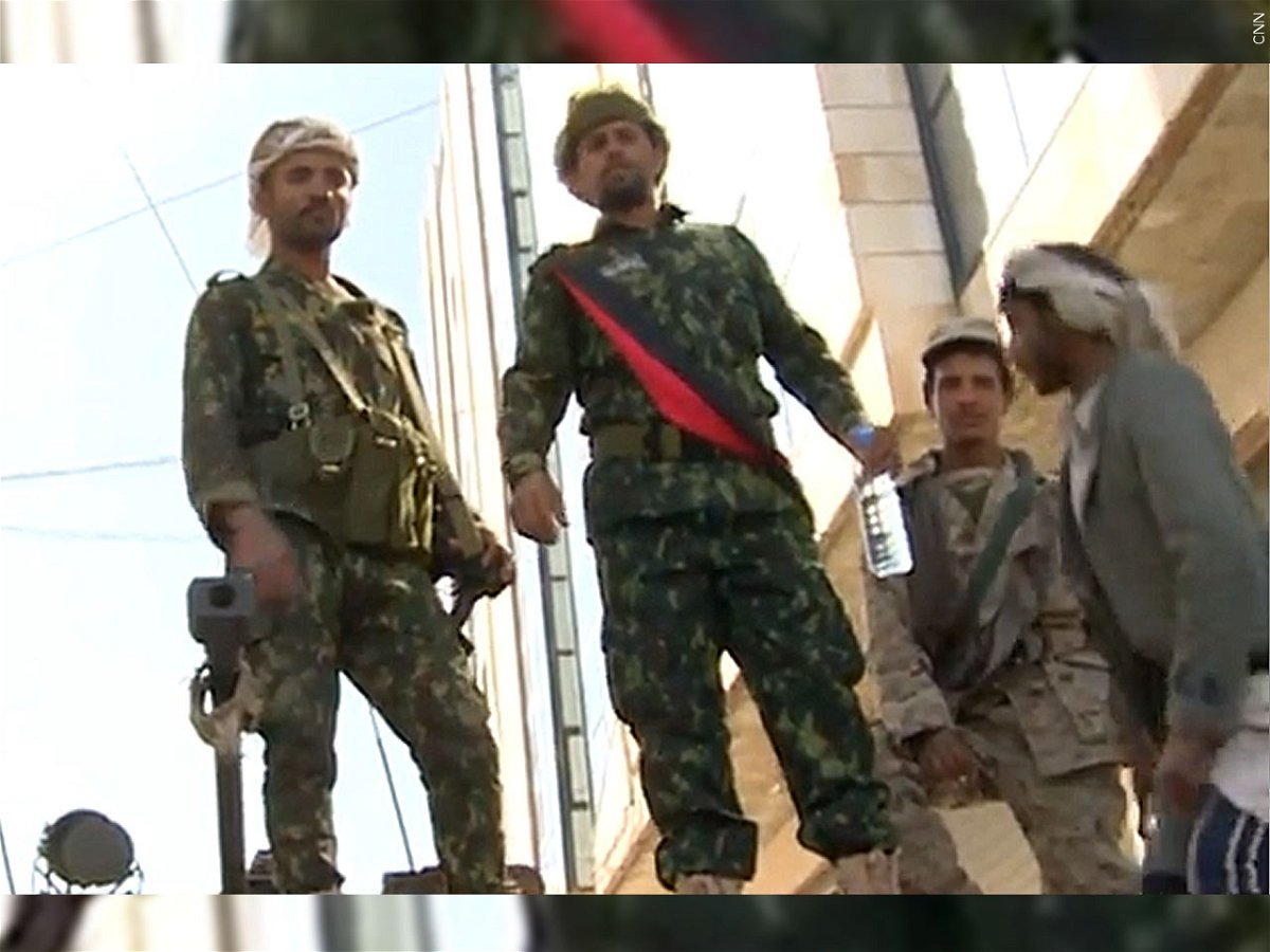 Houthi rebels in Yemen