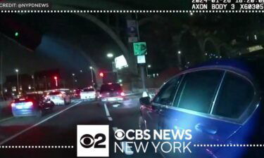 The NYPD says the stop was proper because the car's windows were tinted beyond the legal limit.