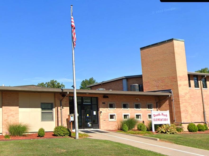 An image of South Park Elementary from the Moberly School District's website.