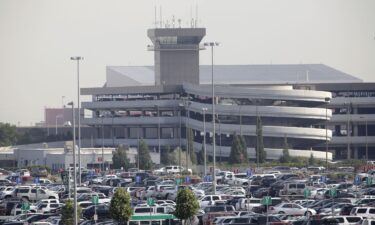 The plane the man crawled inside at Salt Lake City International Airport was headed for San Francisco. The flight was later cancelled.