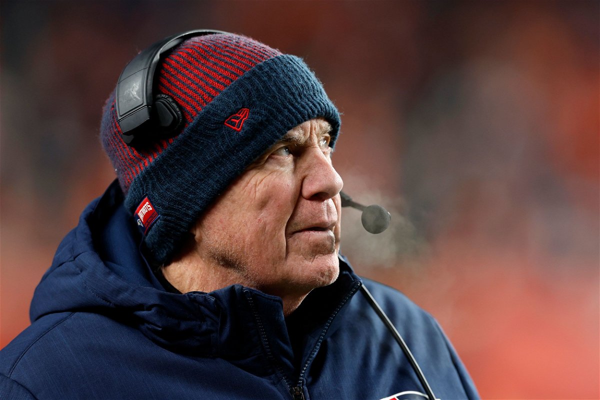 Bill Belichick looks on during the New England Patriots' game against the Denver Broncos. Belichick is leaving the New England Patriots after 24 seasons and winning six Super Bowl titles with the team, according to multiple reports.

