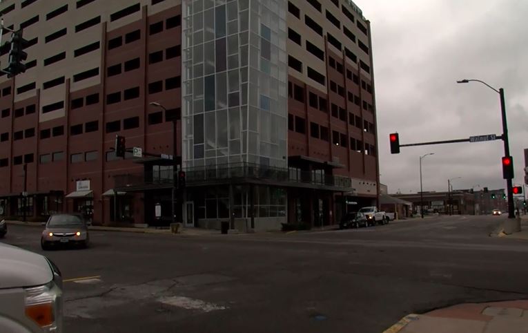 FILE - A view from the northwest corner of Walnut and Fifth streets in Downtown Columbia.