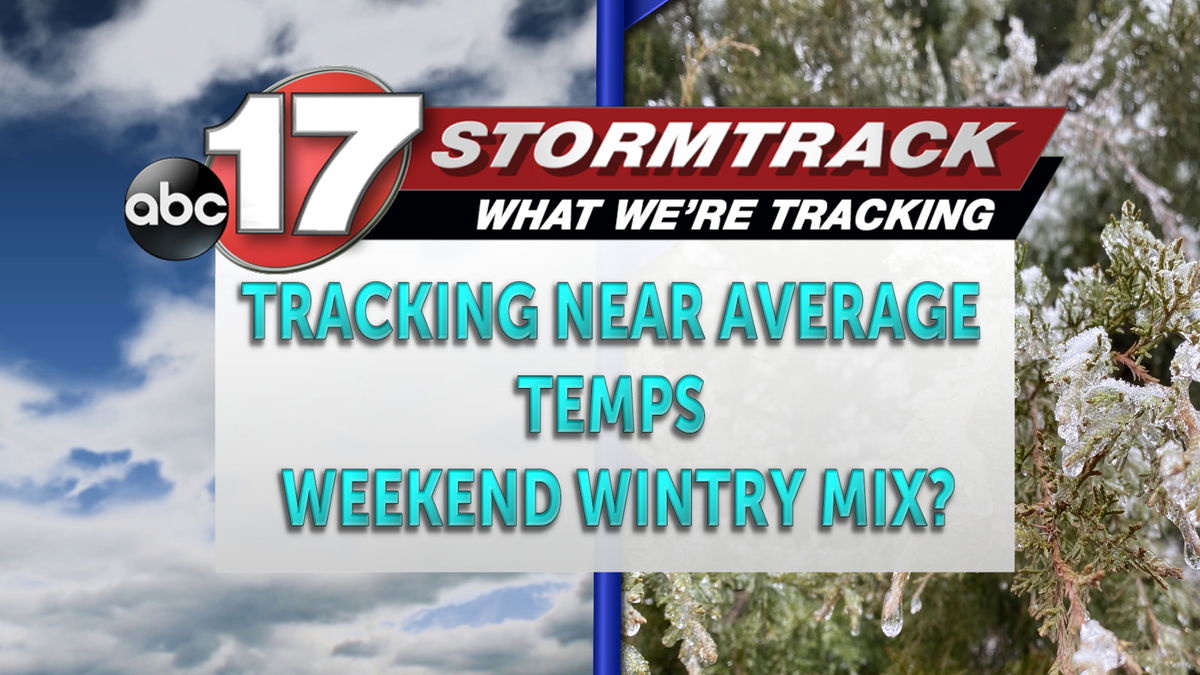 Tracking Near Average Temperatures With A Possible Wintry Mix This ...