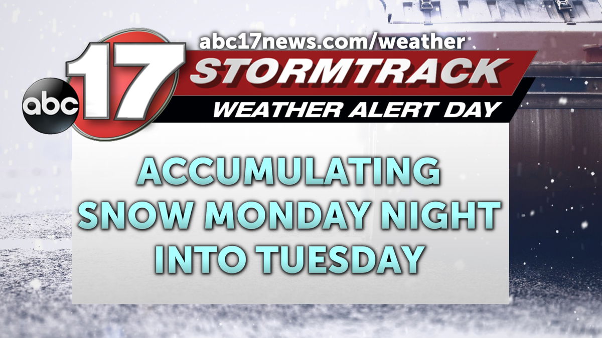 Weather Alert Day: Snow showers exiting, gusty winds remain - ABC17NEWS