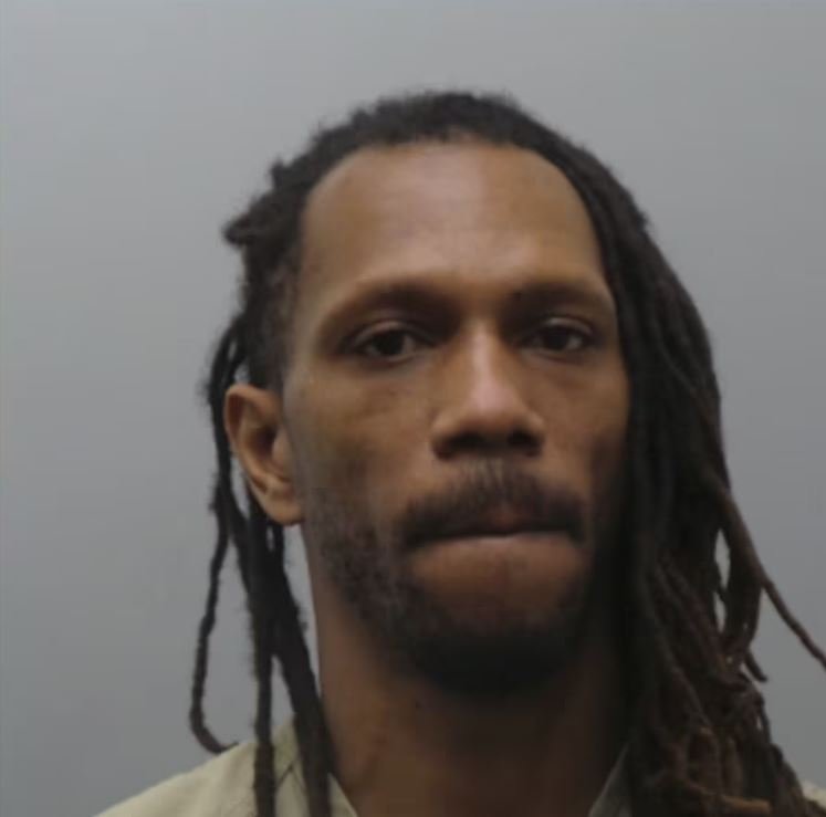 <i>St. Louis County Jail/KMOV</i><br/>St. Louis County prosecutors have charged 41-year-old Kristian Long with second-degree murder in the death of his father