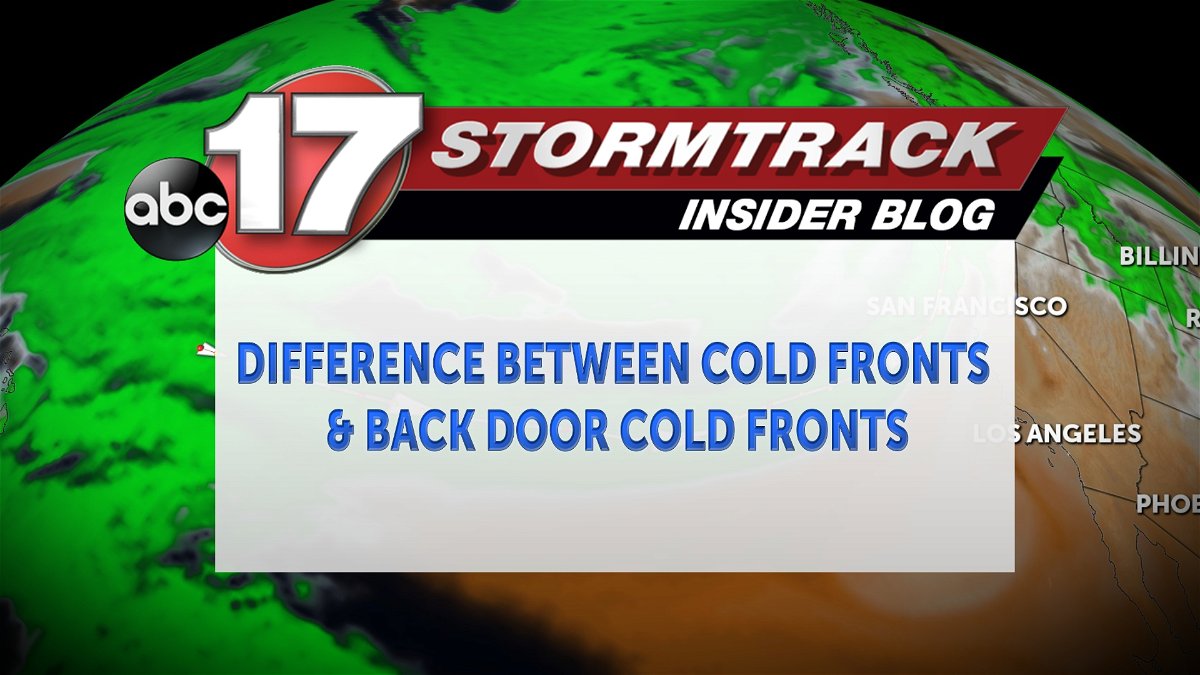 The difference between cold fronts and back door cold fronts - ABC17NEWS