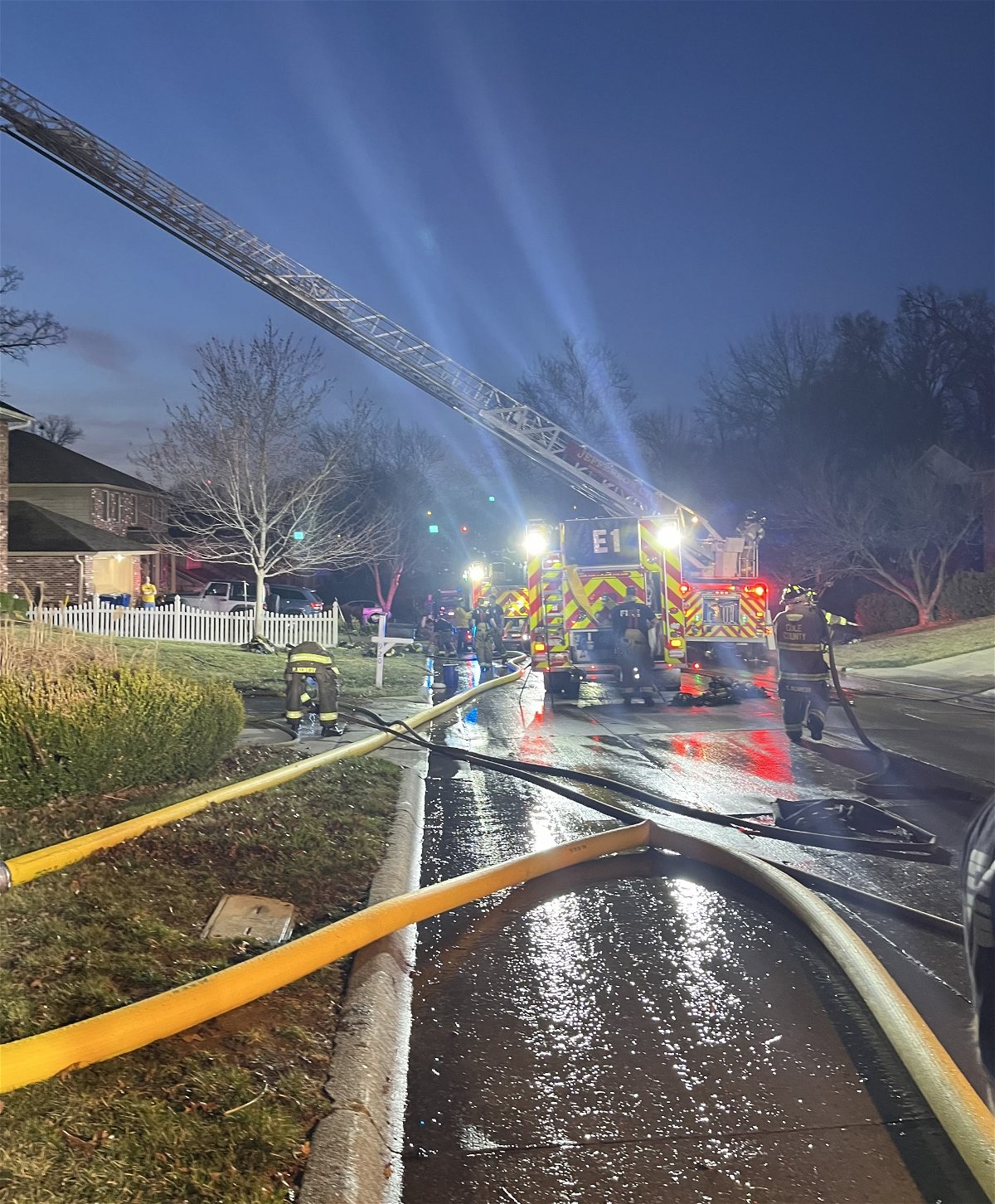 Jefferson City Fire responds to house fire on March 3, 2024