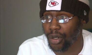 James Lemons and his family are struggling and looking for help after he was struck in the leg by a stray bullet at the Chiefs Parade last month.