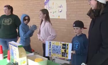 Students at Kennerly Elementary are stepping up to support a 3rd grader