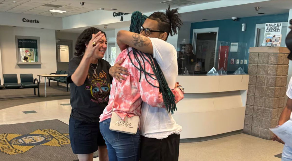 <i>WANF via CNN Newsource</i><br/>Maurice Jimmerson was detained more than a decade behind bars and never convicted of a crime. Jimmerson is now home with his family.