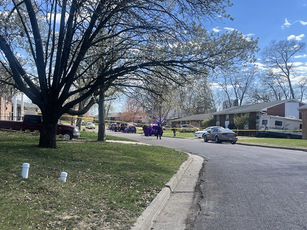 Police tape is seen Wednesday, March 20, 2024, on Doris Drive in Columbia.