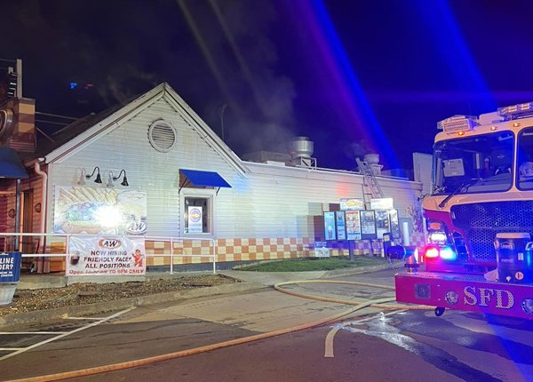 No injuries were reported in a Tuesday fire at Long John Silver's in Sedalia, according to the Sedalia Fire Department.