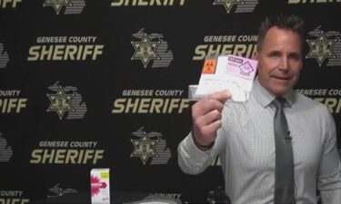 Genesee County Sheriff Chris Swanson is urging people to be vigilant about the dangers of fentanyl after four people overdosed at a work site in Genesee County.