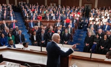 President Joe Biden delivers the State of the Union address to a joint session of Congress at the US Capitol