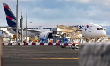 The LATAM Airlines Boeing 787 Dreamliner plane that suddenly lost altitude mid-flight a day earlier
