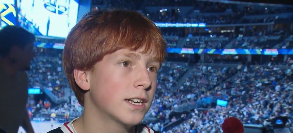 <i>KCNC via CNN Newsource</i><br/>Fourteen-year-old Jeagun Crouch's wish came true this Easter when he met his favorite Denver Nuggets players and even took a few shots himself.