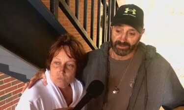 Laura Jenkinson and Ricky Toms recounts a harrowing encounter with an armed man after a deadly shooting in Columbus.