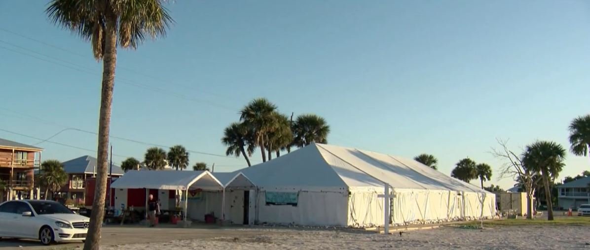 <i>WBBH via CNN Newsource</i><br/>The church is still bringing the Fort Myers Beach community together while still recovering from Hurricane Ian