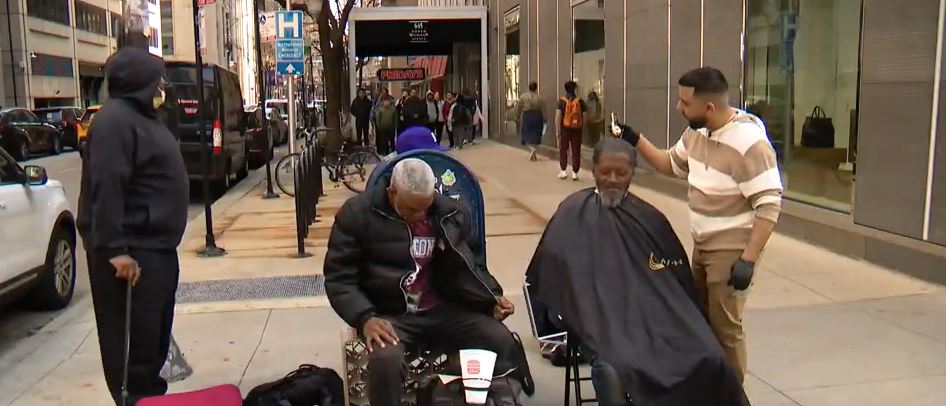 <i>WBBM via CNN Newsource</i><br/>A suburban man made it his mission to change that outlook for people living on the streets.