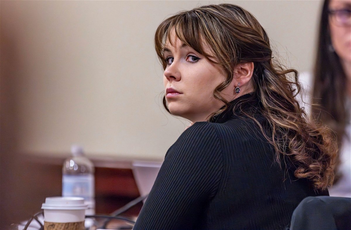 Hannah Gutierrez-Reed, here on March 6, was sentenced by a New Mexico judge to 18 months in prison Monday.
