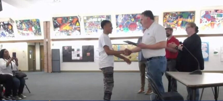 8th Grader Recognized For Heroic Act On Glendale School Bus - Abc17news