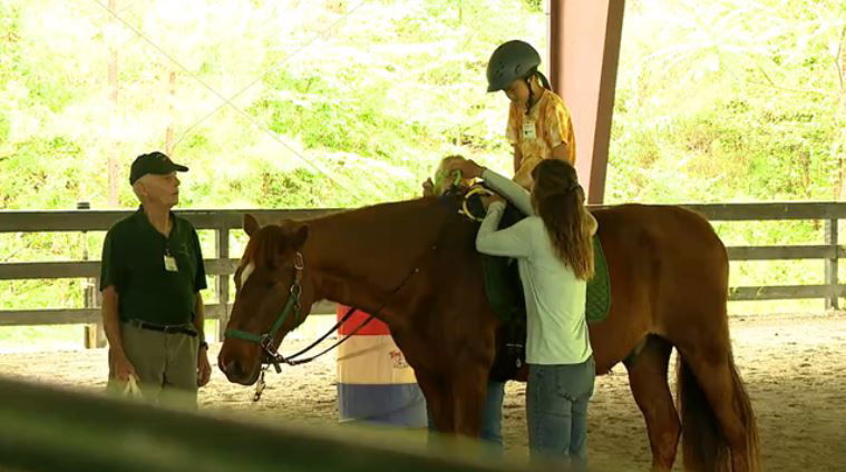 <i>WLOS via CNN Newsource</i><br/>A program in Polk County called Therapeutic Riding of Tryon (TROT) has been providing equine therapy and activities to people with disabilities for 20 years.