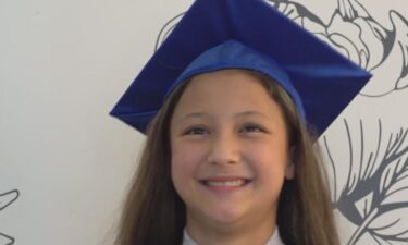 Athena Elling will the 11-year-old be the youngest to graduate from Irvine Valley College.